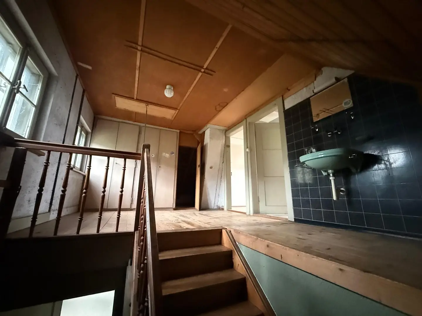 Spezialräumung in Treppenhaus
